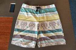 Men's All Over Print Beach Shorts (Model L16)