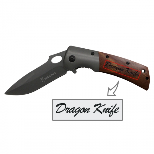 Folding Knife (Two-Side Print)