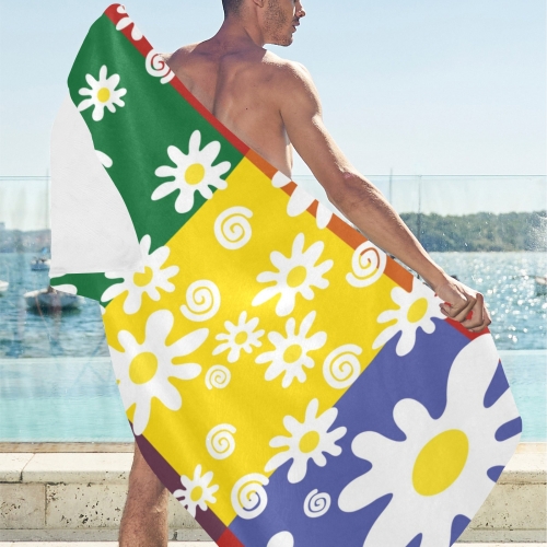 Beach Towel 32"x 71"(Made In Queen)