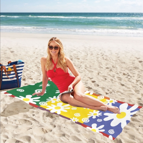 Beach Towel 32"x 71"(Made In Queen)