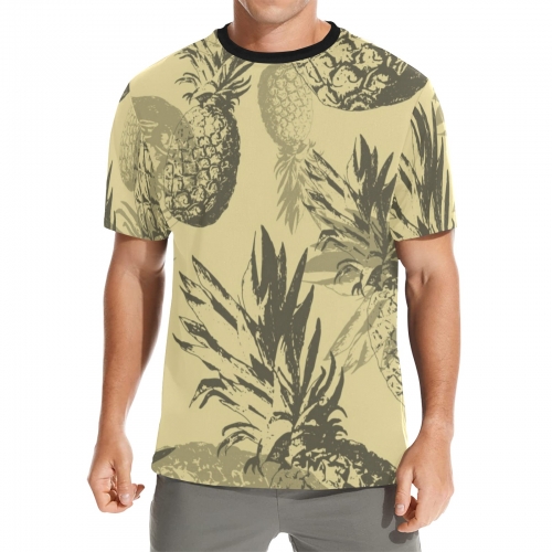 Men's All Over Print Crew Neck T-Shirt(T40-2)