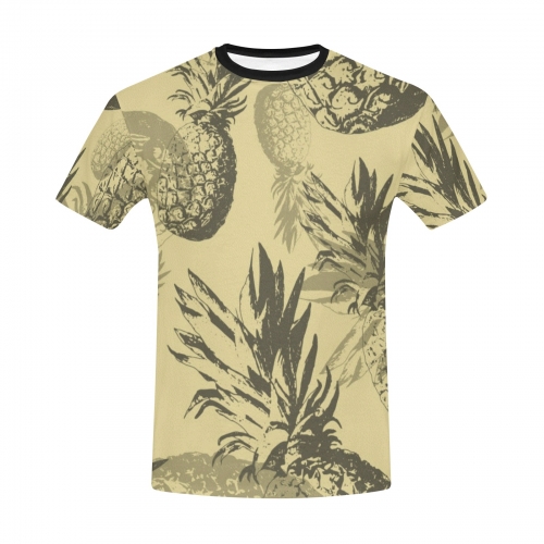 Men's All Over Print Crew Neck T-Shirt(T40-2)