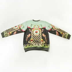 Women's All Over Print Sweatshirt (Model H18)