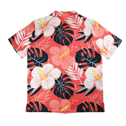 Men's All Over Print Hawaiian Shirt With Chest Pocket(ModelT58)(Merged Design)