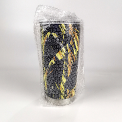 Custom Tumbler with Black Lid (20oz ）