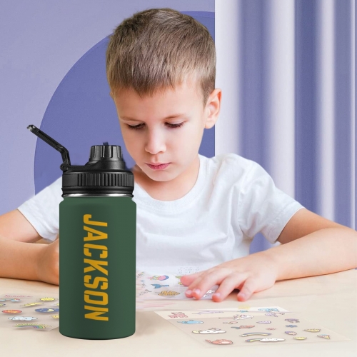 Kids Water Bottle with Chug Lid (12 oz)