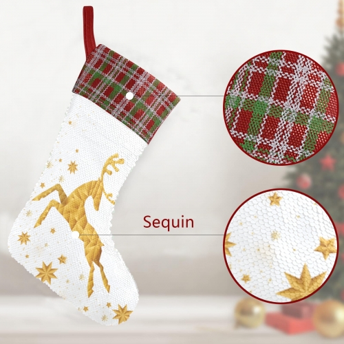 Sequin Christmas Stocking