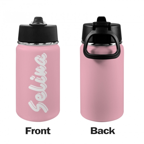 Kids Water Bottle with Straw Lid (12 oz)