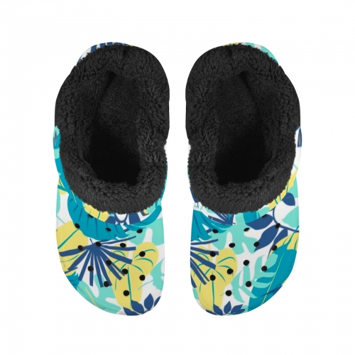 Custom Print Fleece Lined Adults Clogs