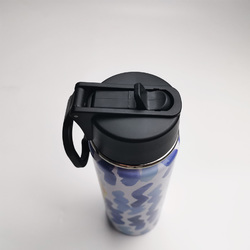 Insulated Water Bottle with Straw Lid (18oz)