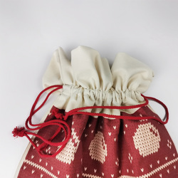 Santa Claus Drawstring Bags 21"x32" (One Side Printing)