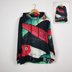 New Men's All-Over Print Hoodie (Model H55)