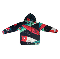 New Men's All-Over Print Hoodie (Model H55)