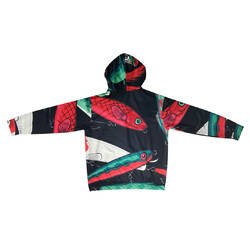 New Men's All-Over Print Hoodie (Model H55)