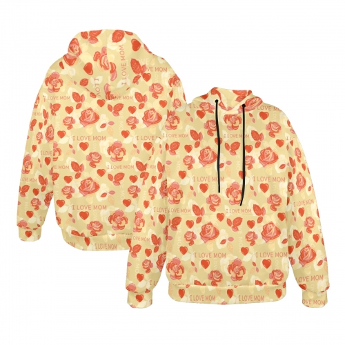 Women's All Over Print Hoodie (Model H61)