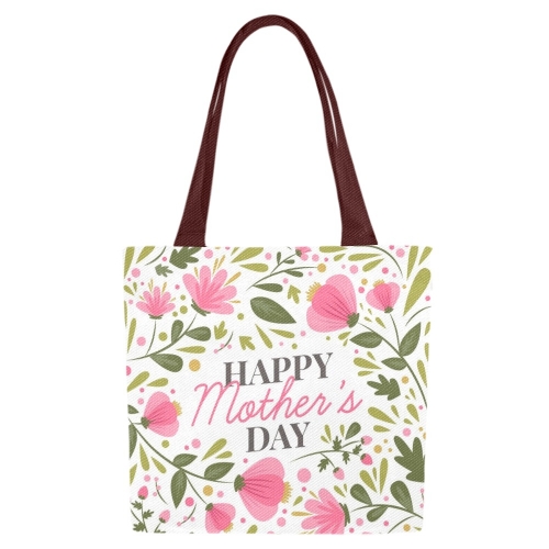 Canvas Tote Bag (Model1657) (Set of 4)