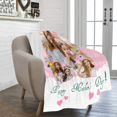 Ultra-Soft Micro Fleece Blanket 50" x 60"(Made in Queen)