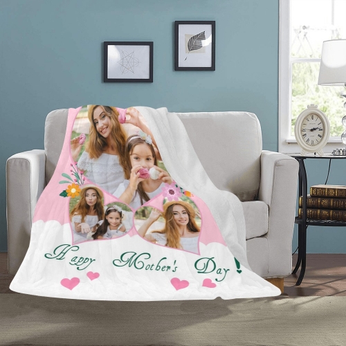 Ultra-Soft Micro Fleece Blanket 50" x 60"(Made in Queen)