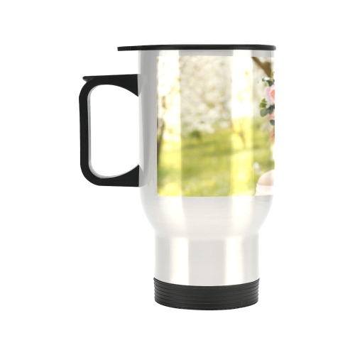 Travel Mug (Silver) (14 Oz)