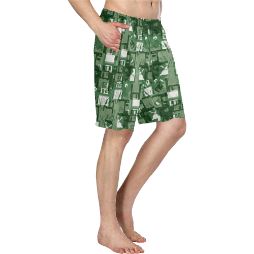 Men's Beach Shorts( Model L21) (Designs Are Mirrored)