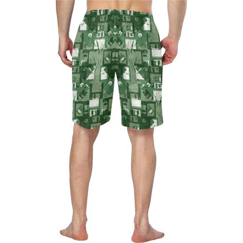 Men's Beach Shorts( Model L21) (Designs Are Mirrored)